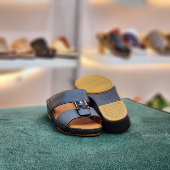 صورة حذاء تميمي جلد طبيعي مديل ت31